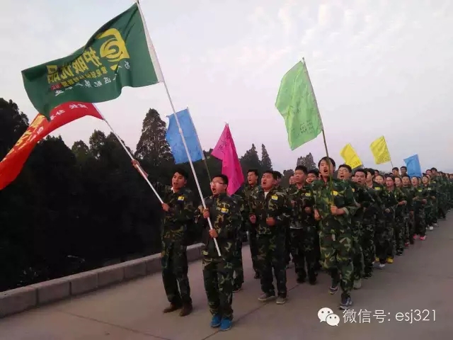 易視界“蝶變2015，野外拓展訓練”完美收工